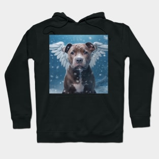 Staffy With Wings Hoodie